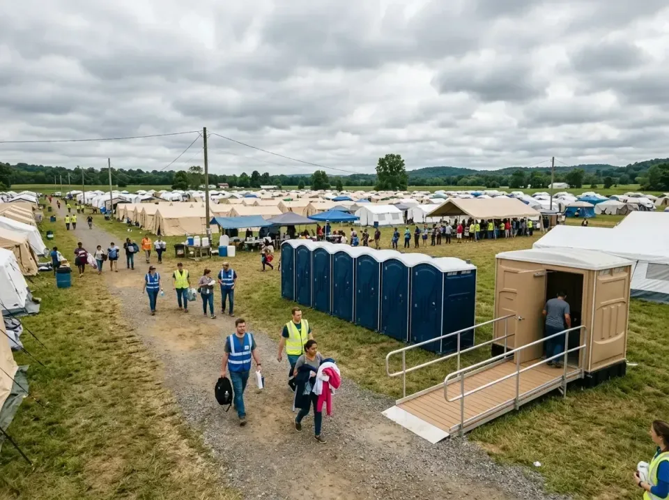 disaster-relief-camp-restrooms-010 — frequently asked questions, Dumpster & Portable Bathrooms Rental in Pinewood, FL